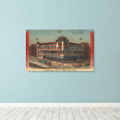 San Francisco, CAView von Nanking Fook Co. Leinwanddruck (Insitu (Holzboden))