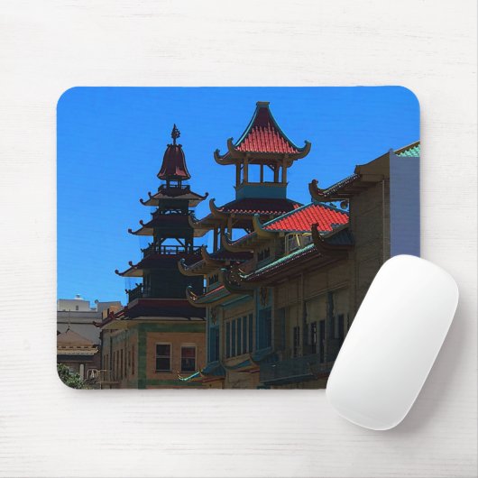 San Francisco Chinatown #10 Mouse Pad Mousepad (Mit Mouse)