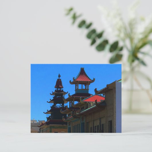 San Francisco Chinatown #10 Postcard Postkarte (Stehend Vorderseite)