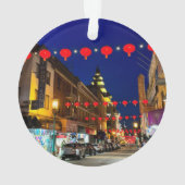 San Francisco Chinatown #11 Ornament (Rückseite)