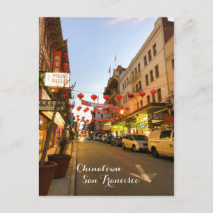 San Francisco Chinatown #5 Postcard Postkarte
