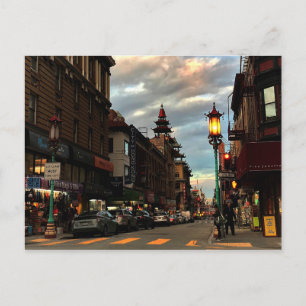 San Francisco Chinatown #6 Postcard Postkarte