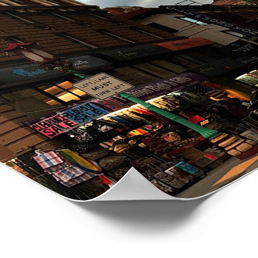 San Francisco Chinatown #6 Poster (Ecke)