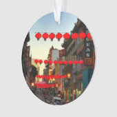 San Francisco Chinatown #9 Ornament (Vorderseite)