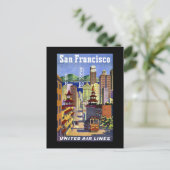 San Francisco Chinatown Feiertagspostkarte (Stehend Vorderseite)