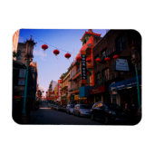 San Francisco Chinatown Foto Magnet (Horizontal)