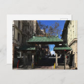 San Francisco Chinatown Gate #3 Postkarte (Vorne/Hinten)