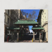 San Francisco Chinatown Gate #3 Postkarte (Vorderseite)