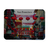 San Francisco Chinatown Lanterns #4 Magnet (Horizontal)