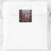 San Francisco Chinatown Lanterns #4 Stickers (Tasche)
