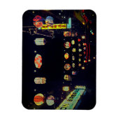 San Francisco Chinatown Lanterns #5 Magnet (Vertikal)