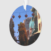 San Francisco Chinatown Lion Dance Ornament (Vorderseite)