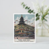 San Francisco Chinatown Sing Fat Oriental Bazaar Postkarte (Stehend Vorderseite)