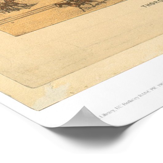 San Francisco Chronicle's New Gebäude (1476A) Poster (Ecke)