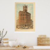 San Francisco Chronicle's New Gebäude (1476A) Poster (Küche)