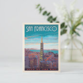 San Francisco | City By The Bay Postkarte (Stehend Vorderseite)