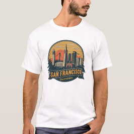 San Francisco City California USA T-Shirt