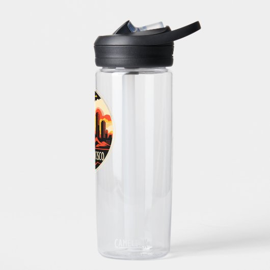 San Francisco City California USA Trinkflasche (Links)
