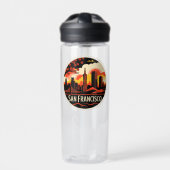 San Francisco City California USA Trinkflasche (Vorderseite)