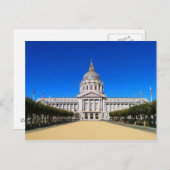 San Francisco City Hall #1-1 Postkarte (Vorne/Hinten)