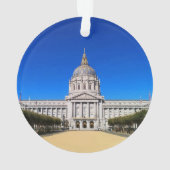 San Francisco City Hall #1 Ornament (Rückseite)