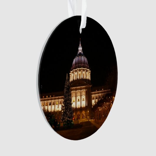 San Francisco City Hall #2 Ornament (Vorderseite)
