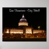 San Francisco City Hall #3 Poster (Vorne)