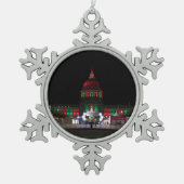 San Francisco City Hall #5 Snowflake Ornament (Vorderseite)