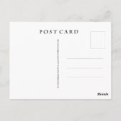 San Francisco City Hall Postkarte (Rückseite)