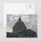 San Francisco City Hall Postkarte (Vorne/Hinten)