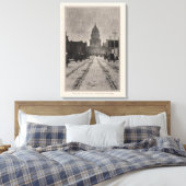 San Francisco City Hall von 8. St. Leinwanddruck (Insitu (Schlafzimmer))