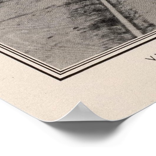 San Francisco City Hall von 8. St. Poster (Ecke)