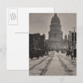 San Francisco City Hall von 8. St. Postkarte (Vorne/Hinten)