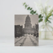 San Francisco City Hall von 8. St. Postkarte (Stehend Vorderseite)