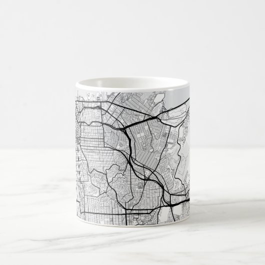 San Francisco City Map | Kaffeetasse (Mittel)