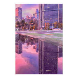 San Francisco City Reflection on Early Dawn Fotodruck