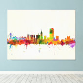 San Francisco City Skyline Leinwanddruck (Insitu (Holzboden))