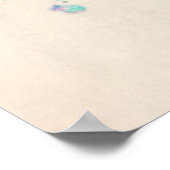 San Francisco City Skyline Poster (Ecke)