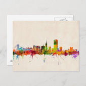 San Francisco City Skyline Postkarte (Vorne/Hinten)