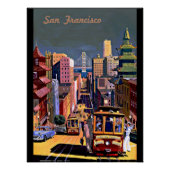 San Francisco City View Poster (Vorderseite)