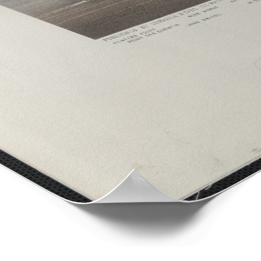 San Francisco City View Poster (Ecke)