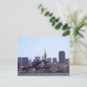 San Francisco City View Postkarte (Stehend Vorderseite)