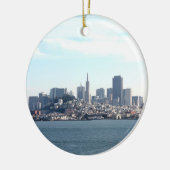San Francisco City View von der Bucht Keramikornament (Links)