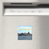 San Francisco City View von der Bucht Magnet (In Situ (Geschirrspüler))