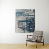 San Francisco Cityscape mit moderner Skyline Wandteppich (Beispiel)