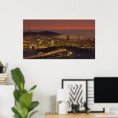 San Francisco Cityscape Poster (Heimbüro)