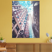 San Francisco Cityscape Skyline Leinwanddruck (Insitu (Wohnzimmer))