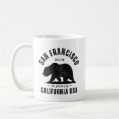 San Francisco Classic Bear Design Kaffeetasse (Links)