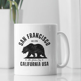 San Francisco Classic Bear Design Kaffeetasse