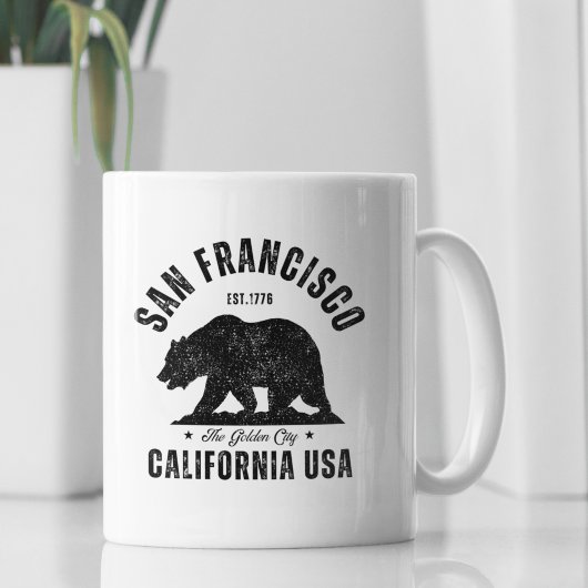 San Francisco Classic Bear Design Kaffeetasse